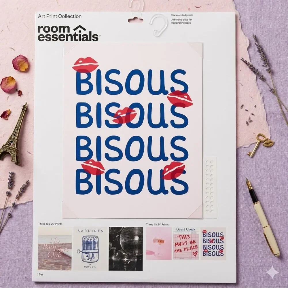 Pucker Up, Paris! Chic 6-Piece 